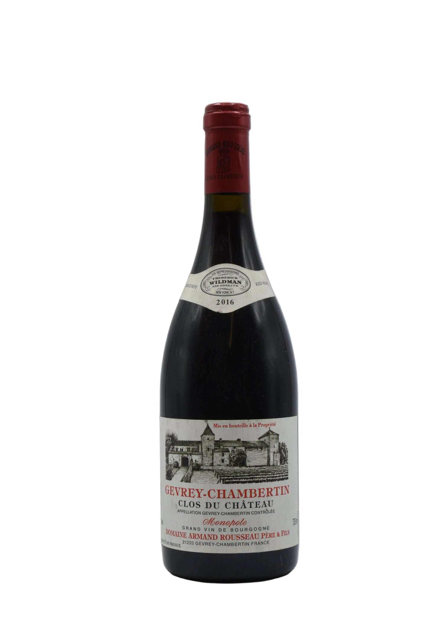 2016 Domaine Armand Rousseau, Gevrey-Chambertin Clos du Chateau Monopole 750ml - Walker Wine Co.
