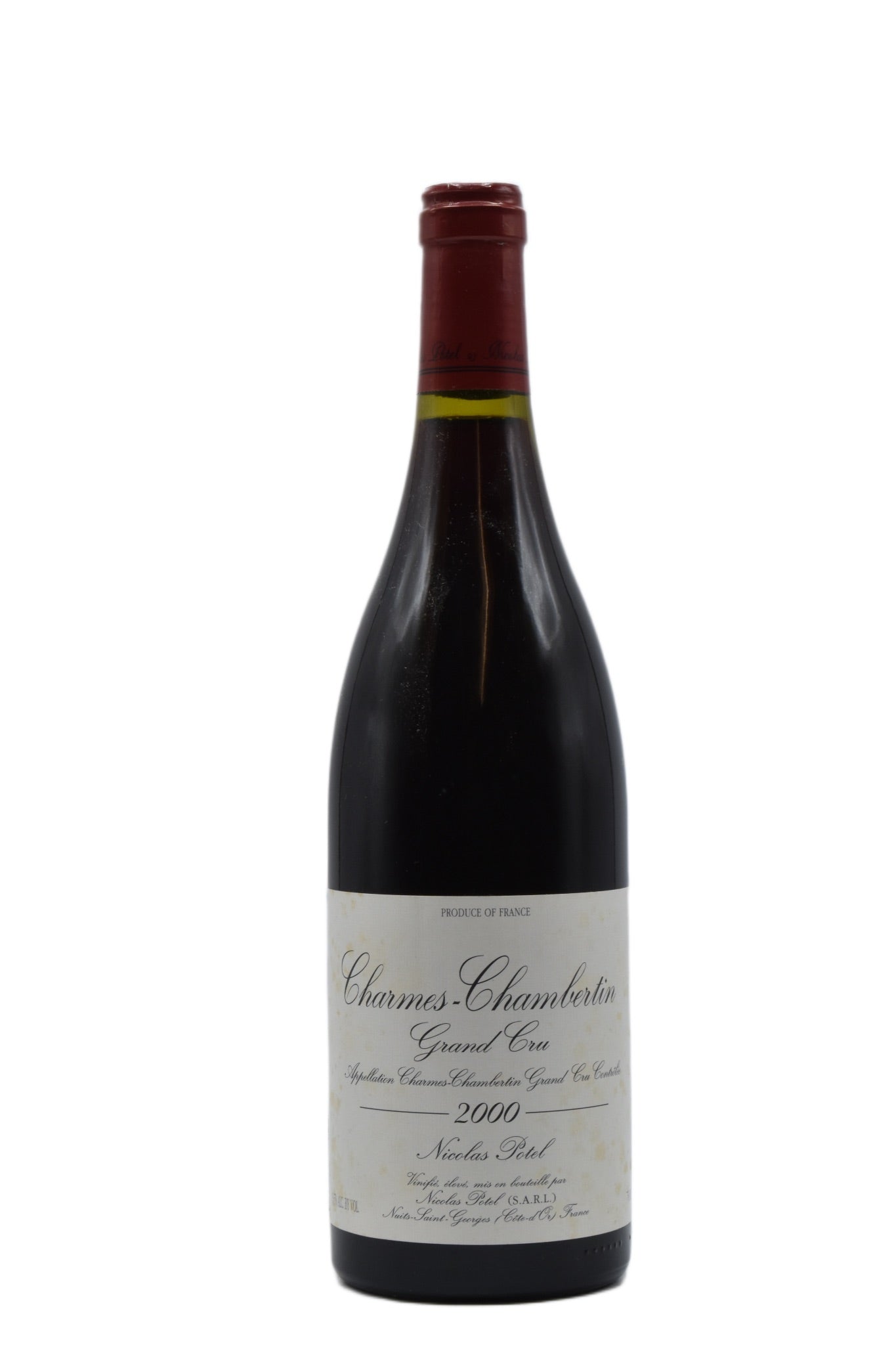 2000 Nicolas Potel, Chambertin Grand Cru  750ml - Walker Wine Co.
