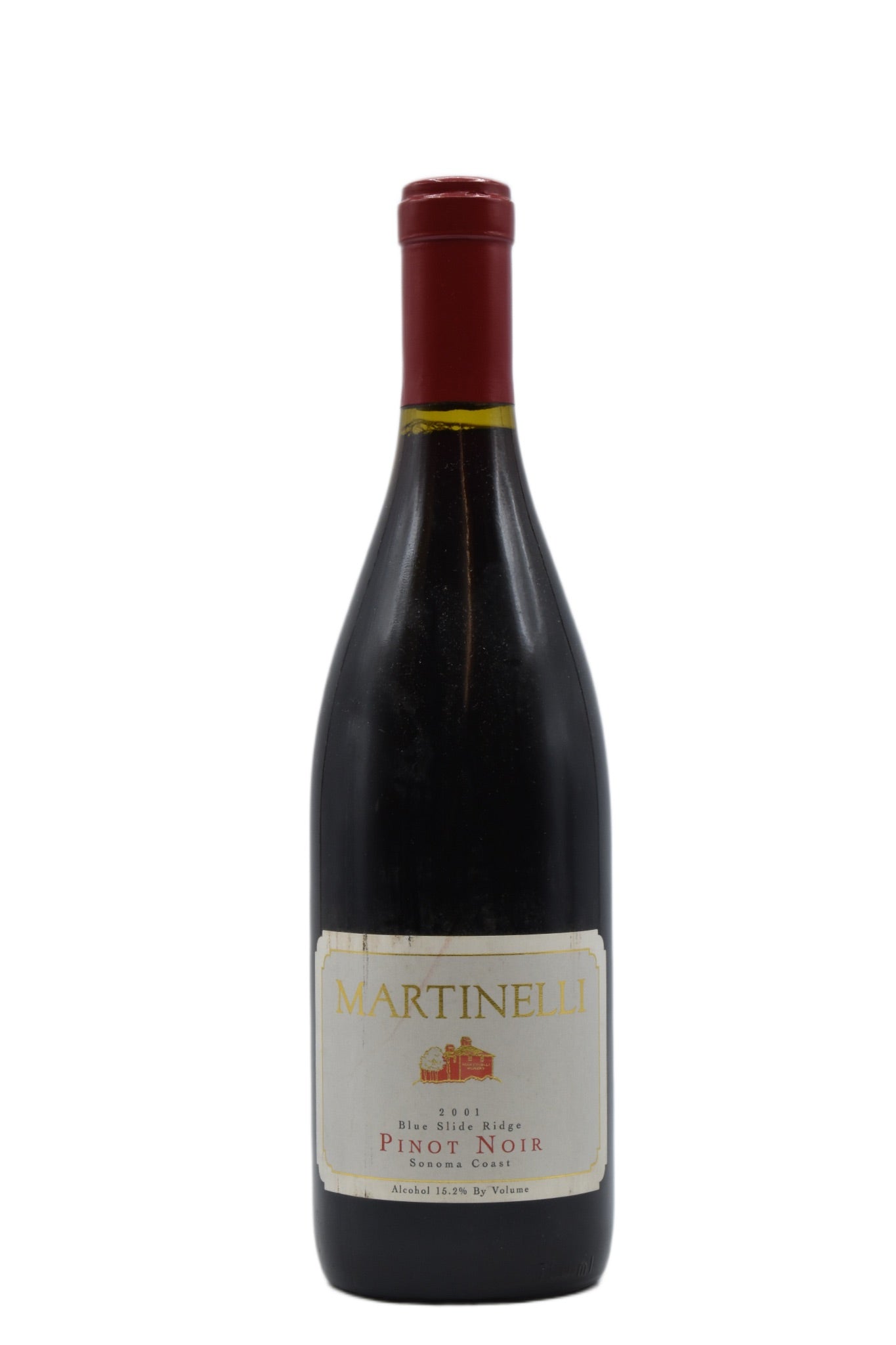 2001 Martinelli, Blue Slide Ridge Pinot Noir 750ml - Walker Wine Co.