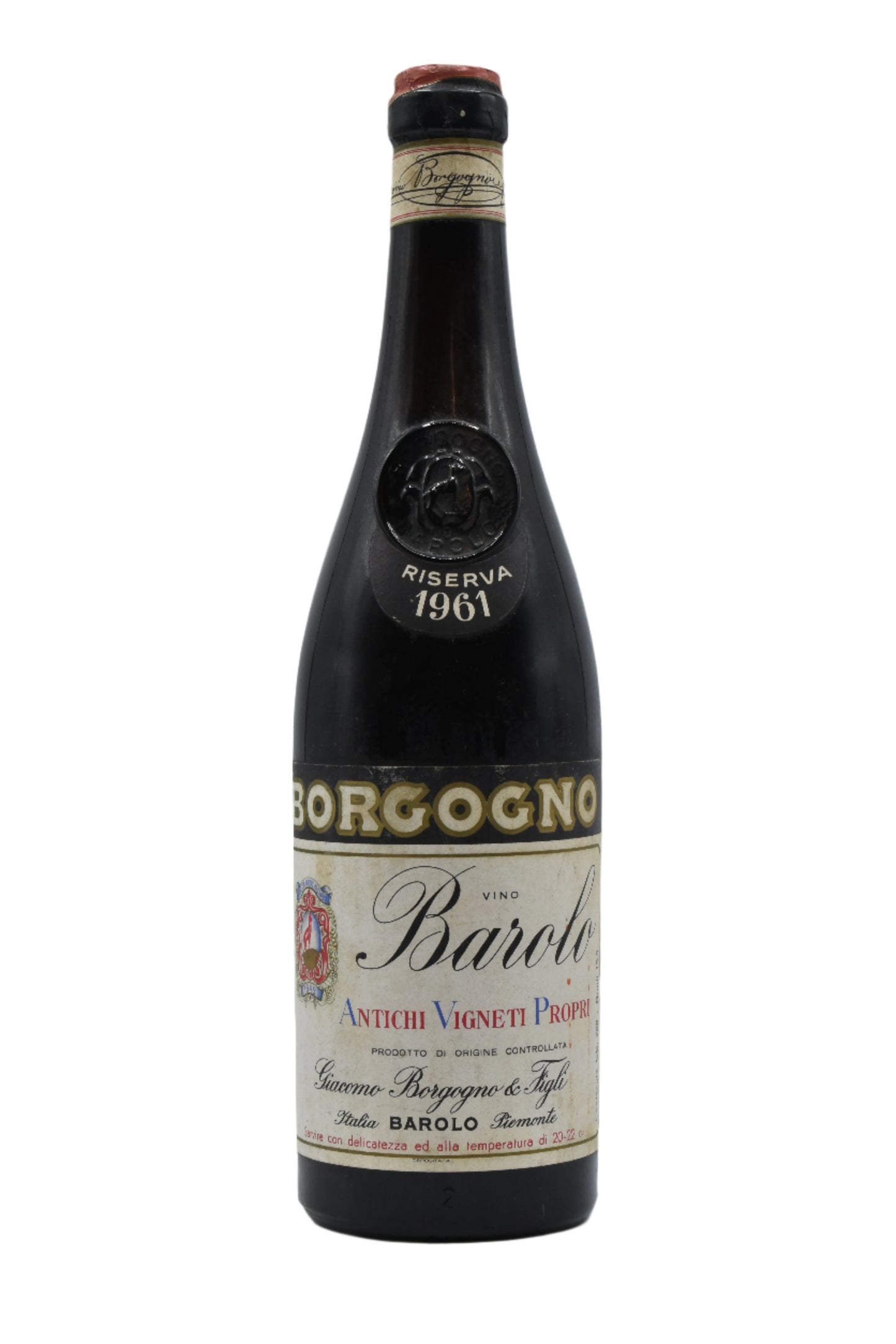 1961 Borgogno (G.), Barolo Riserva 750ml - Walker Wine Co.