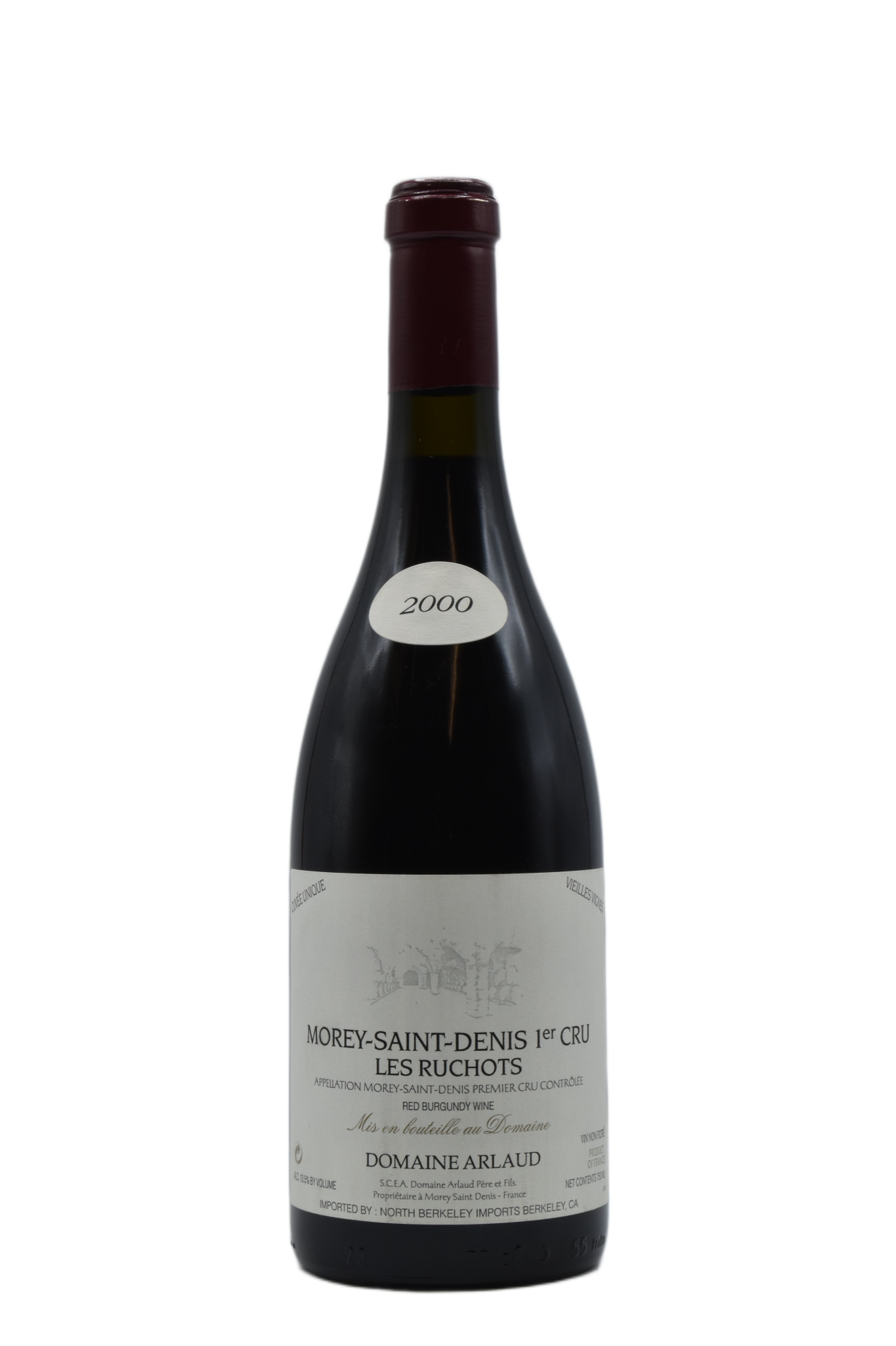 2000 Domaine Arlaud, Morey St Denis 1er Cru les Ruchots Cuvee Unique VV 750ml - Walker Wine Co.