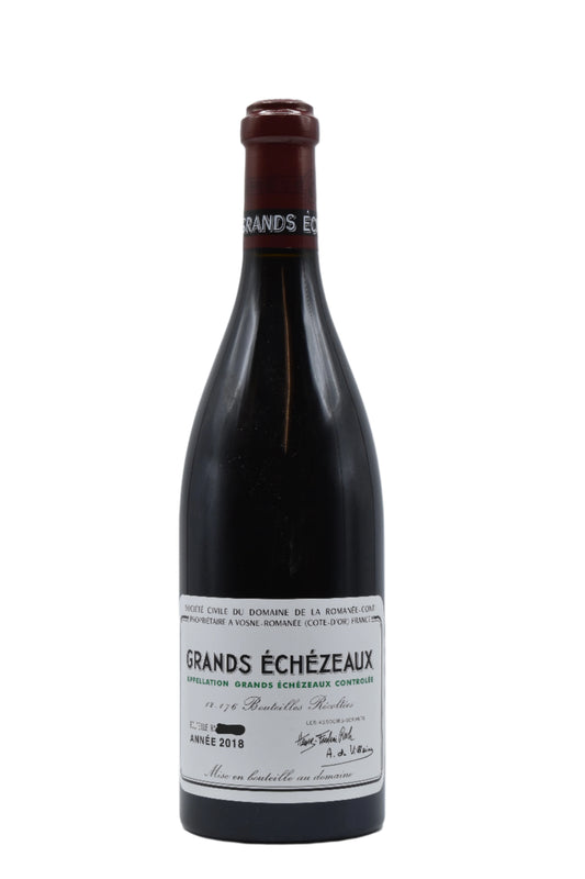 2018 Domaine de la Romanee-Conti, Grands Echezeaux 750ml - Walker Wine Co.