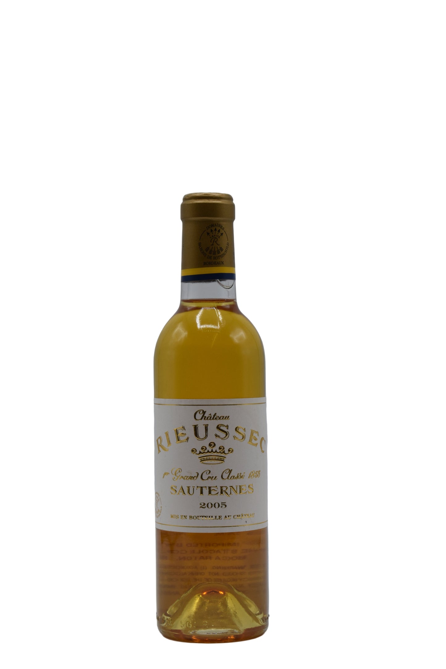 2005 Chateau Rieussec, Sauternes 375ml - Walker Wine Co.