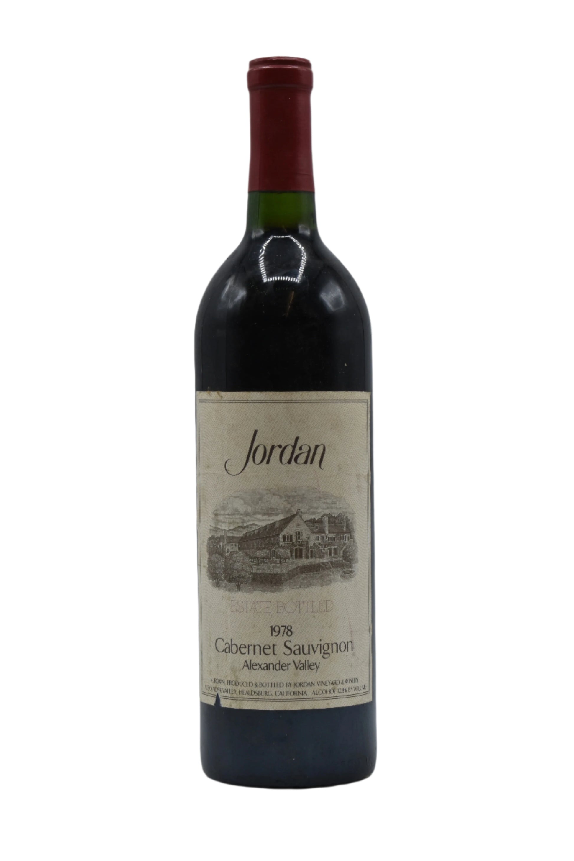1978 Jordan, Alexander Valley Estate Cabernet Sauvignon 750ml - Walker Wine Co.