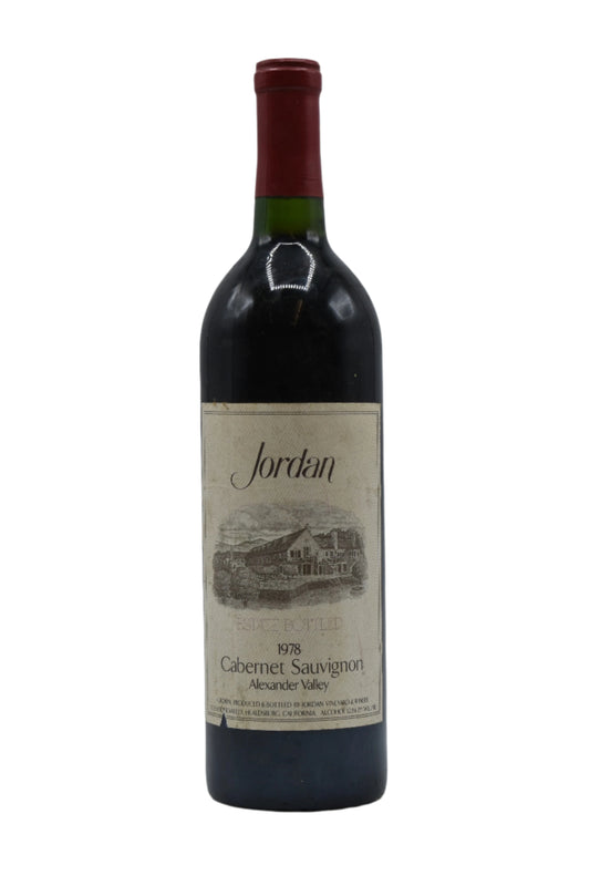 1978 Jordan, Alexander Valley Estate Cabernet Sauvignon 750ml - Walker Wine Co.