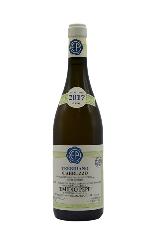 2017 Emidio Pepe, Trebbiano d'Abruzzo 750ml - Walker Wine Co.