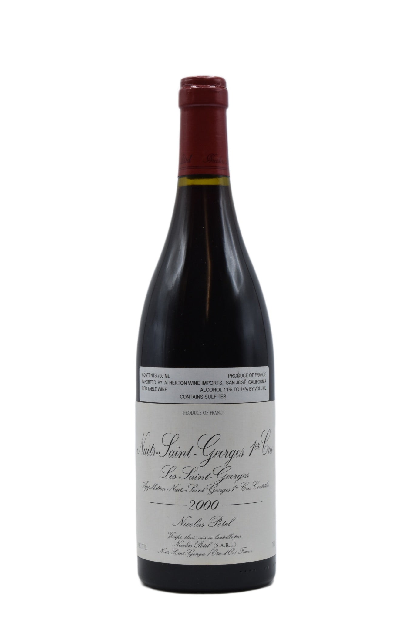 2000 Nicolas Potel, Nuits St-Georges 1er Cru Les St George 750ml - Walker Wine Co.