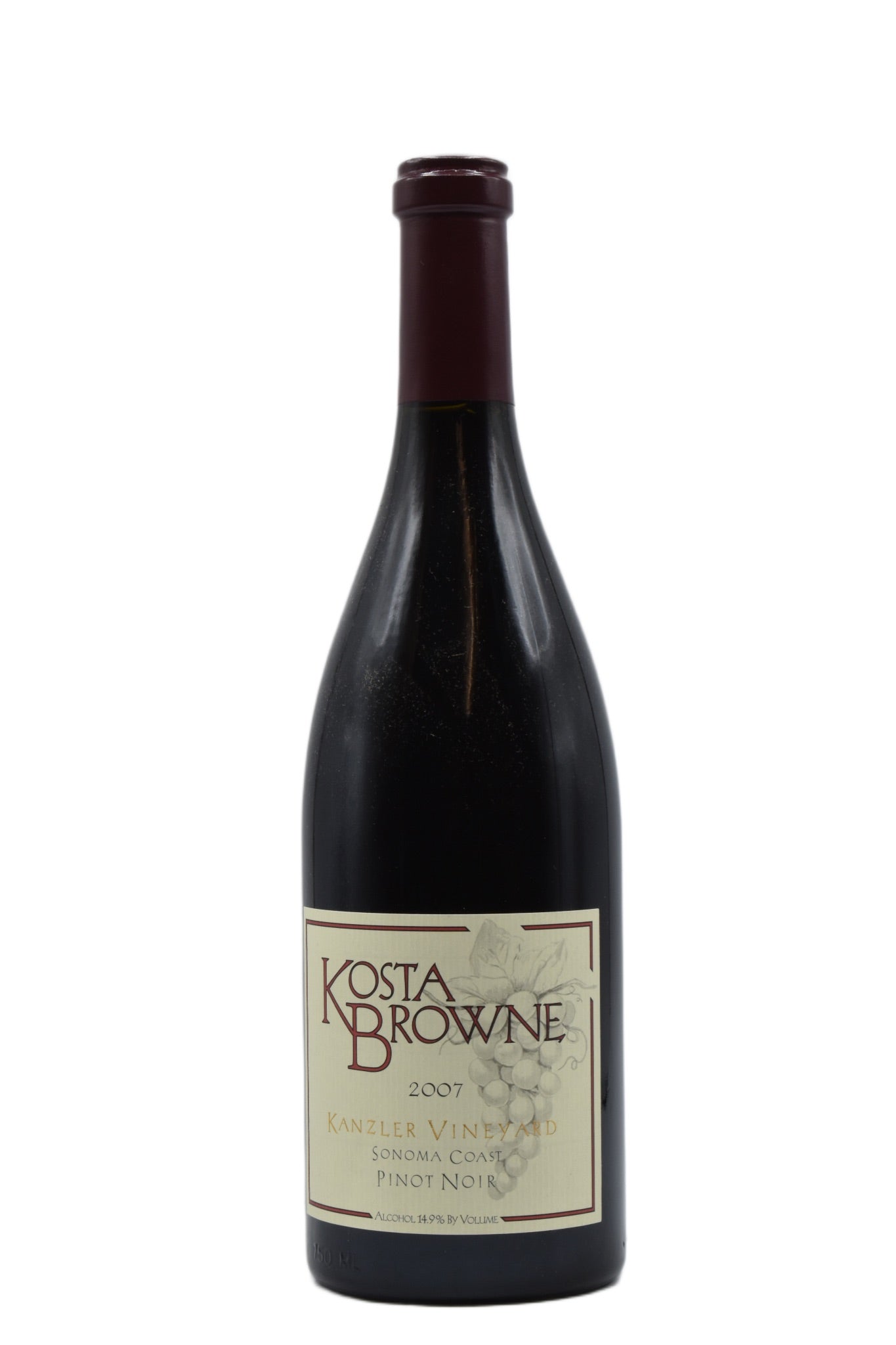 2007 Kosta Browne, Kanzler Vineyard Pinot Noir 750ml - Walker Wine Co.