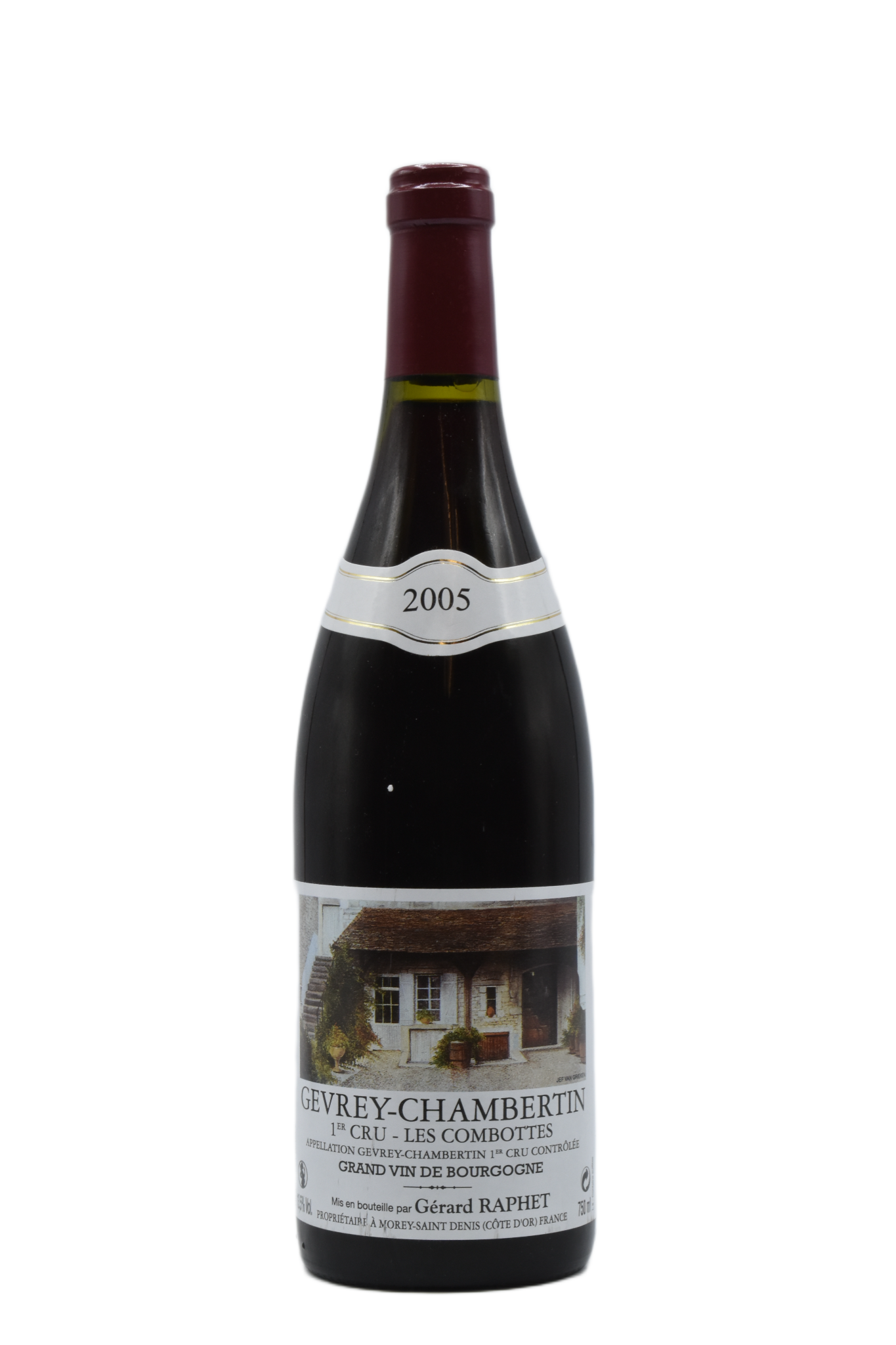 2005 Gerard Raphet, Gevrey-Chambertin 1er Cru Les Combottes  750ml - Walker Wine Co.