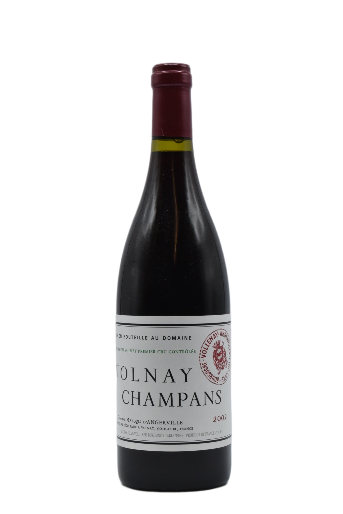 2002 Domaine d'Angerville, Volnay 1er Cru Champans  750ml - Walker Wine Co.