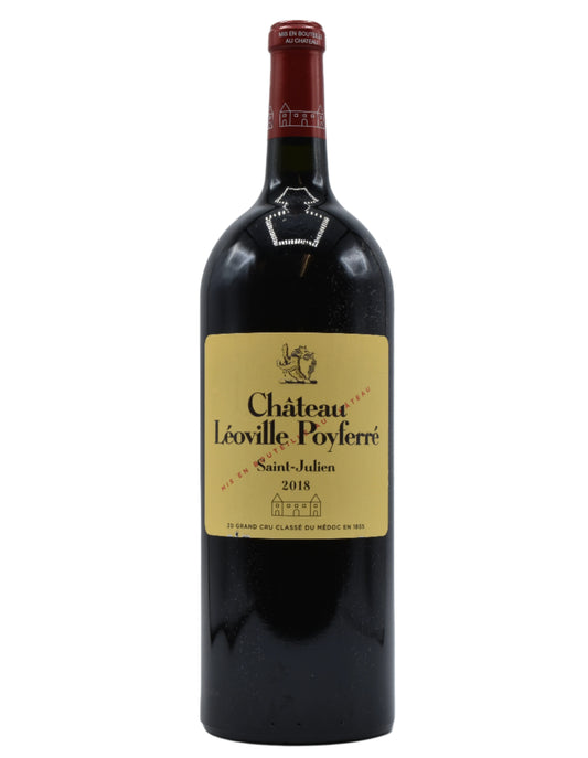 2018 Chateau Leoville Poyferre, Saint-Julien 1.5L (mag) - Walker Wine Co.
