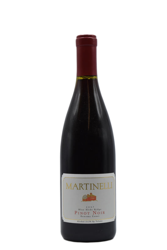 2007 Martinelli, Blue Slide Ridge Pinot Noir 750ml - Walker Wine Co.