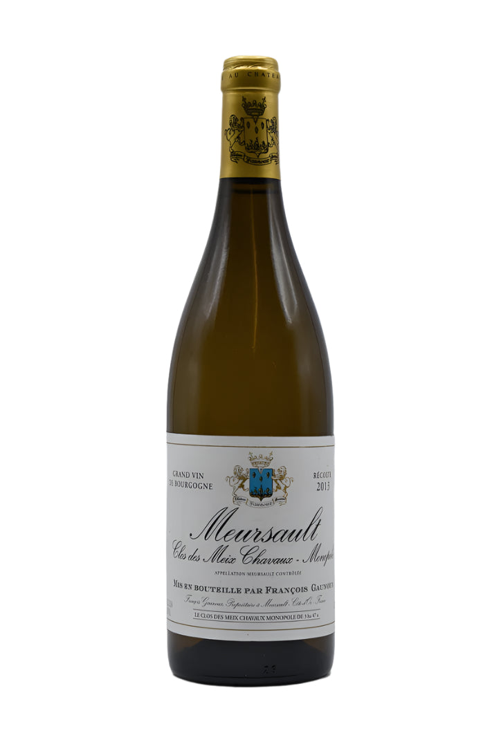 2013 F. Gaunoux, Meursault, Clos des Meix Chavaux (Monopole) 750ml - Walker Wine Co.