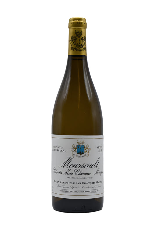 2013 F. Gaunoux, Meursault, Clos des Meix Chavaux (Monopole) 750ml