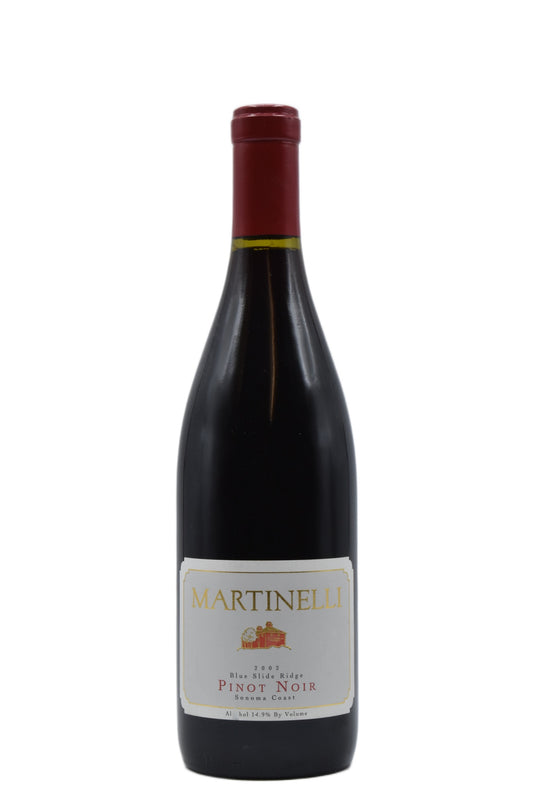 2002 Martinelli, Blue Slide Ridge Pinot Noir 750ml - Walker Wine Co.