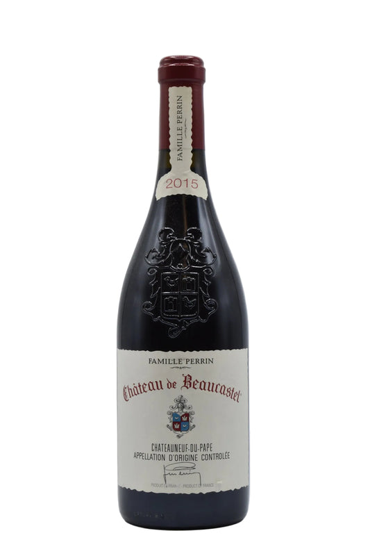 2015 Chateau de Beaucastel, Chateauneuf-du-Pape 750ml - Walker Wine Co.