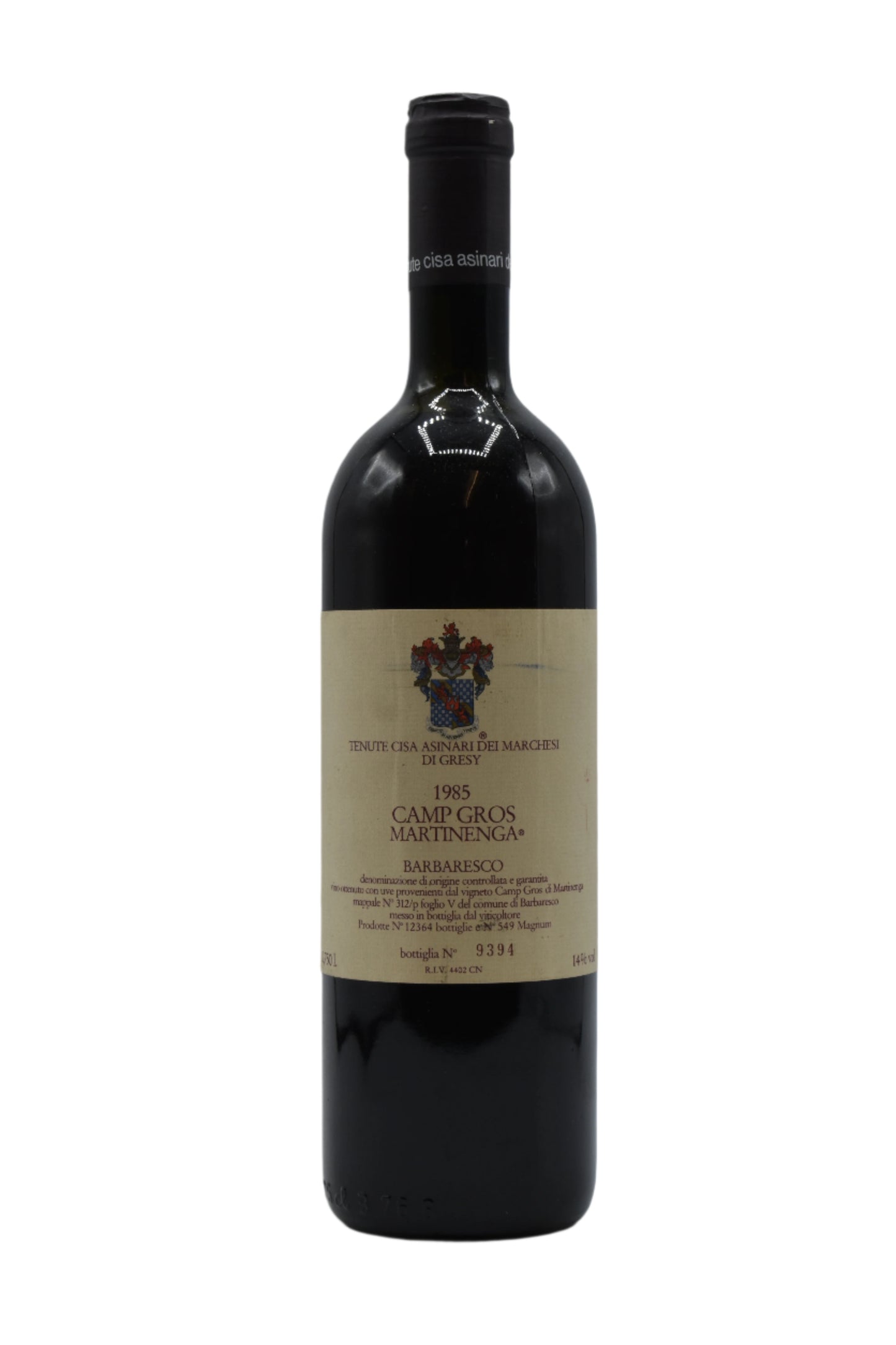 1985 Marchesi di Gresy, Barbaresco Camp Gros 750ml