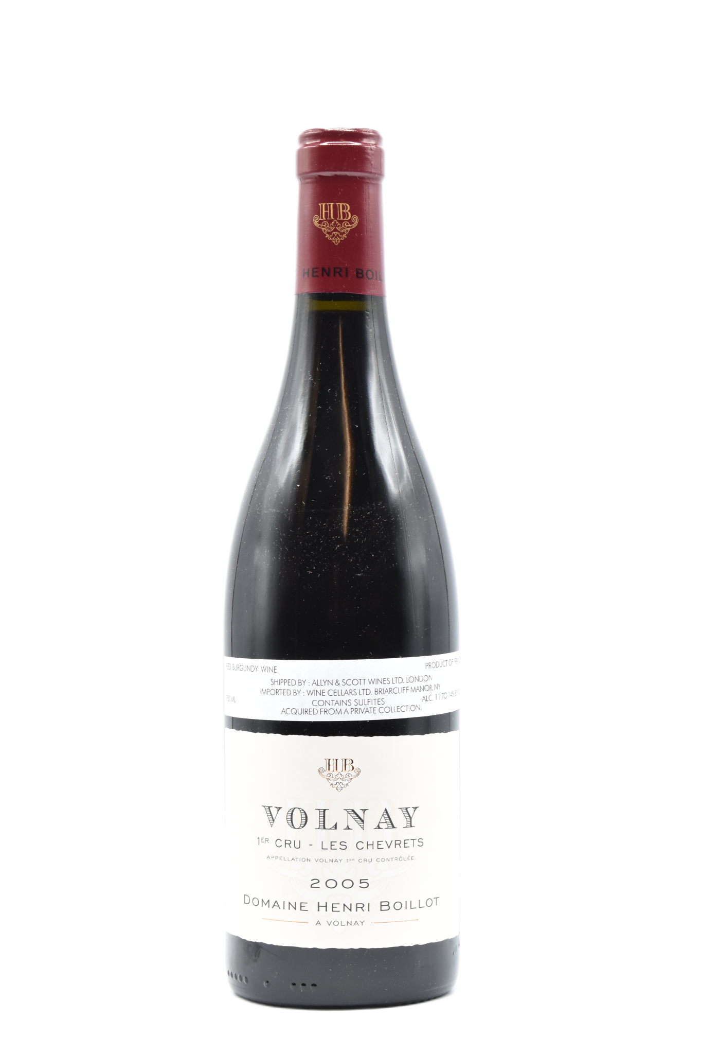 2005 Henri Boillot, Volnay 1er Cru Les Chevrets  750ml - Walker Wine Co.