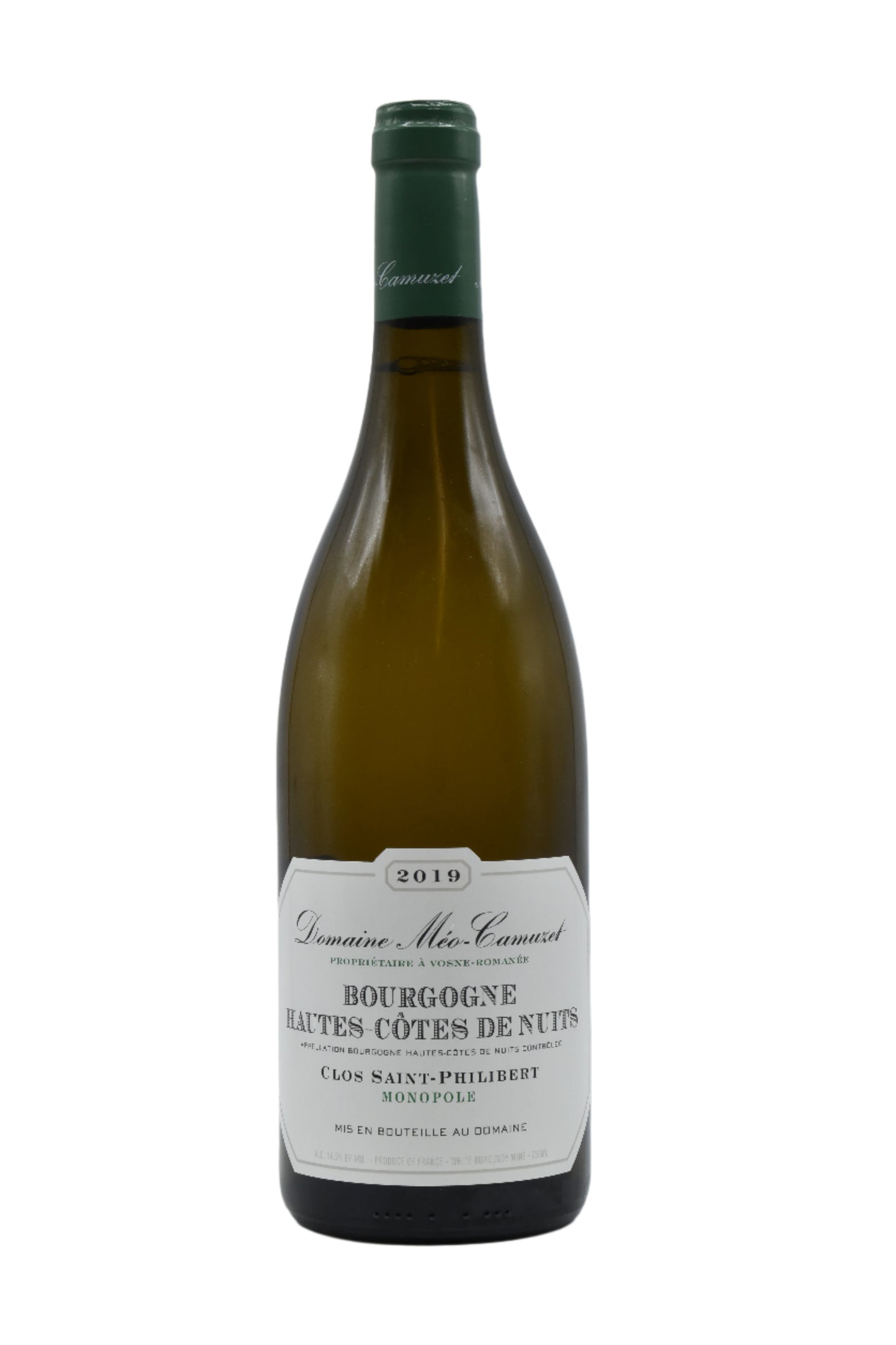 2019 Domaine Meo-Camuzet, Cotes de Nuits Blanc, Clos Saint Philibert 750ml