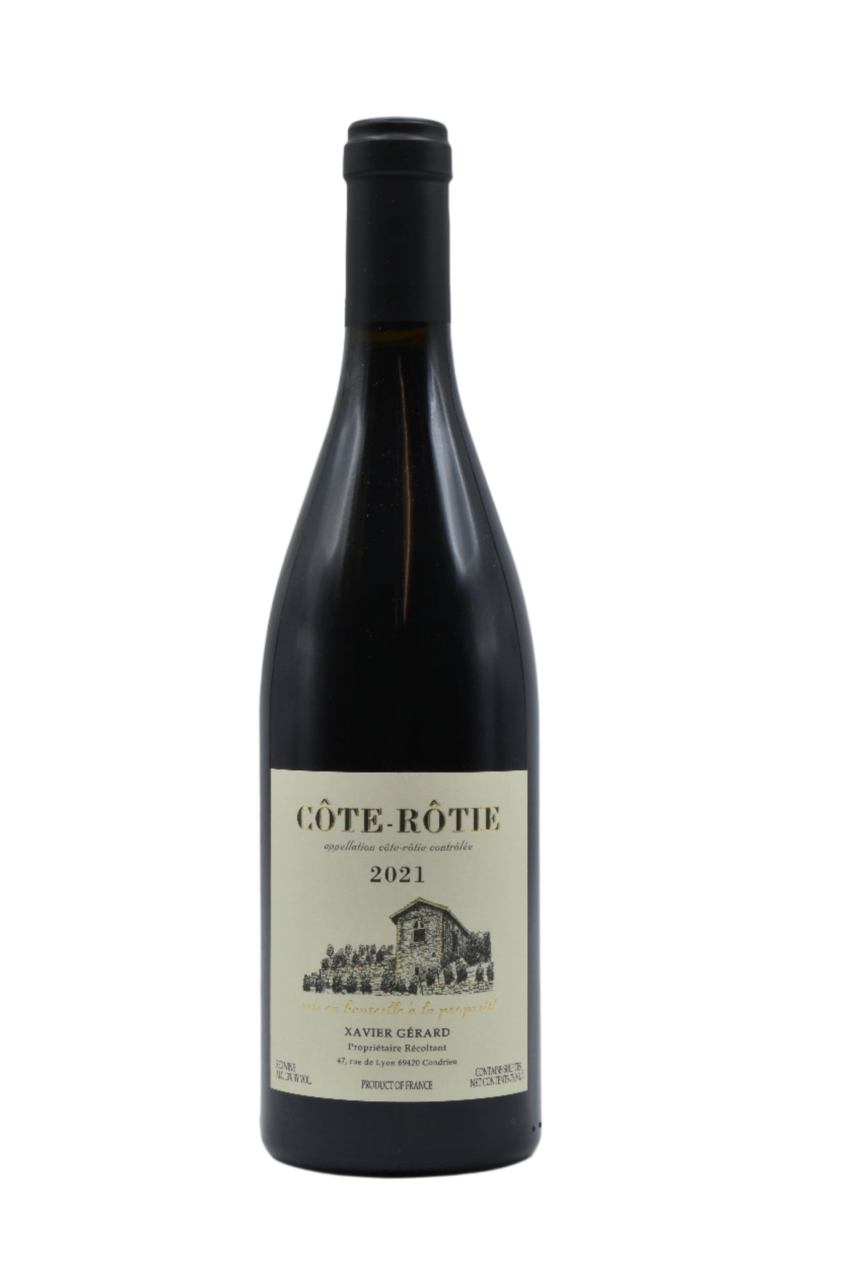 2021 Xavier Gerard, Cote-Rotie 750ml - Walker Wine Co.