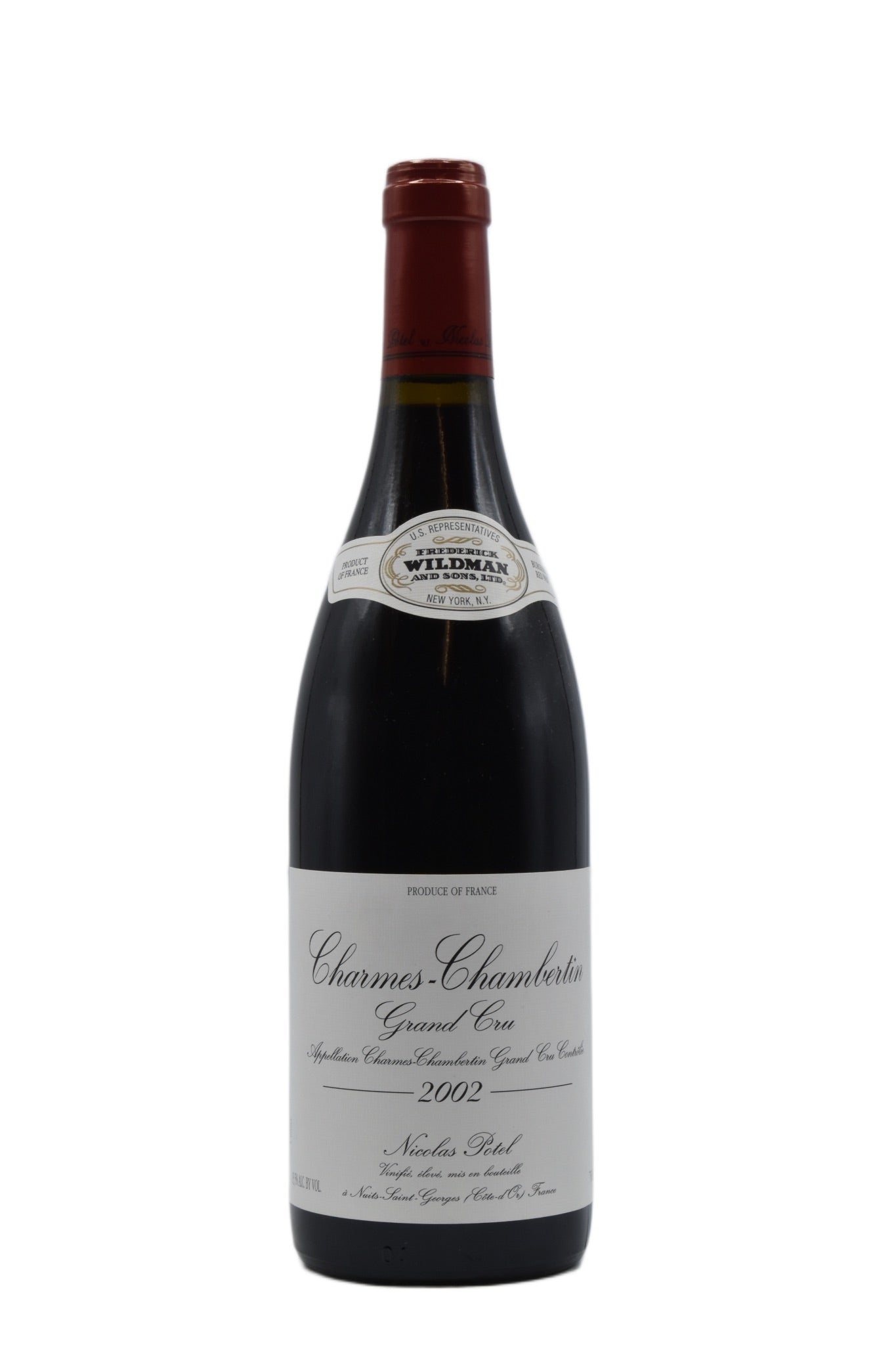 2002 Nicolas Potel, Charmes Chambertin Grand Cru  750ml - Walker Wine Co.