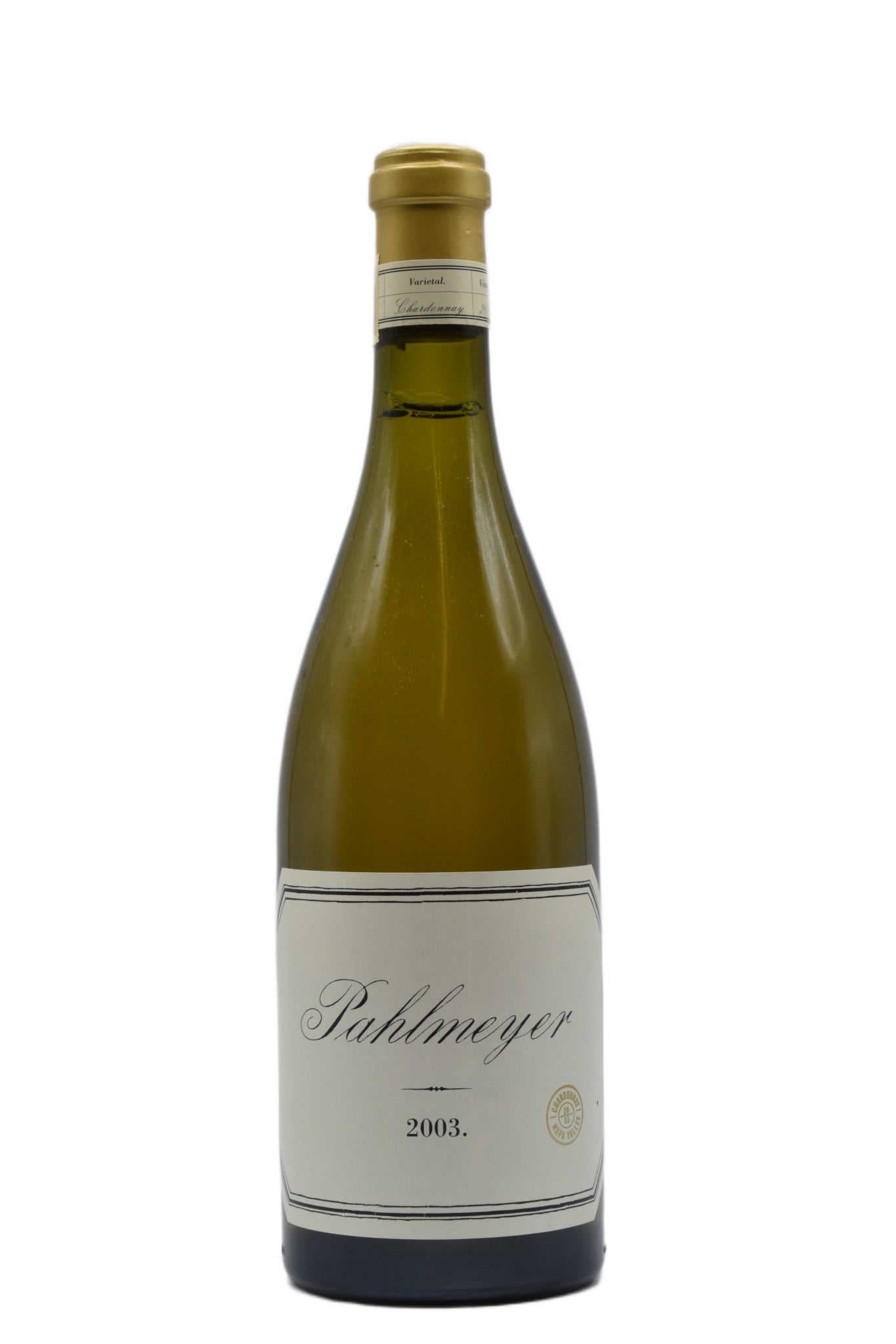 2003 Pahlmeyer, Napa Valley Chardonnay 750ml - Walker Wine Co.