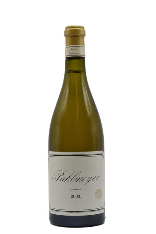 2003 Pahlmeyer, Napa Valley Chardonnay 750ml - Walker Wine Co.