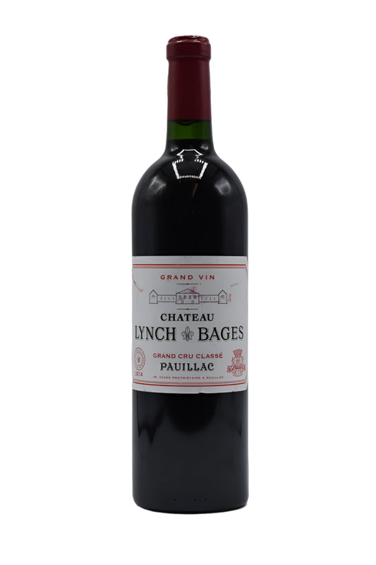 2014 Chateau Lynch-Bages, Pauillac 750ml - Walker Wine Co.