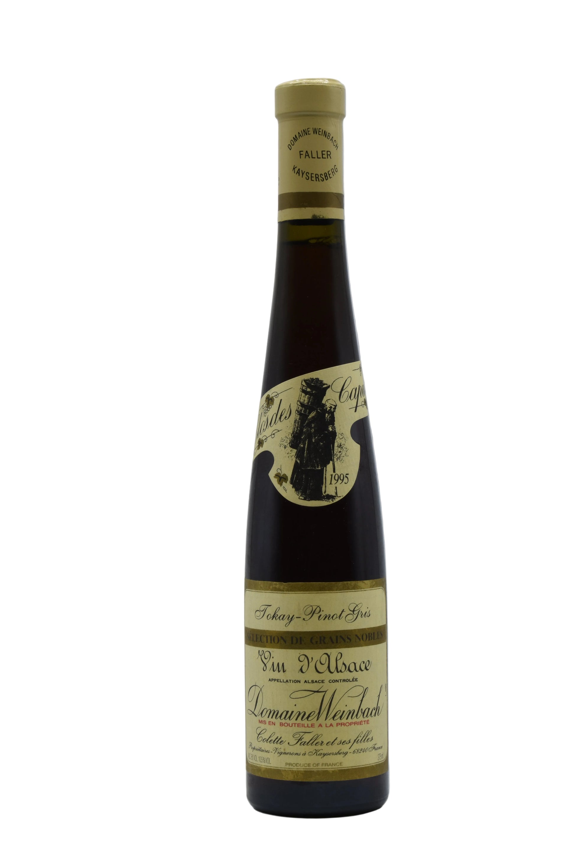 1995 Domaine Weinbach, 'Clos des Capucins' Pinot Gris, Selection de Grains Nobles 375ml - Walker Wine Co.