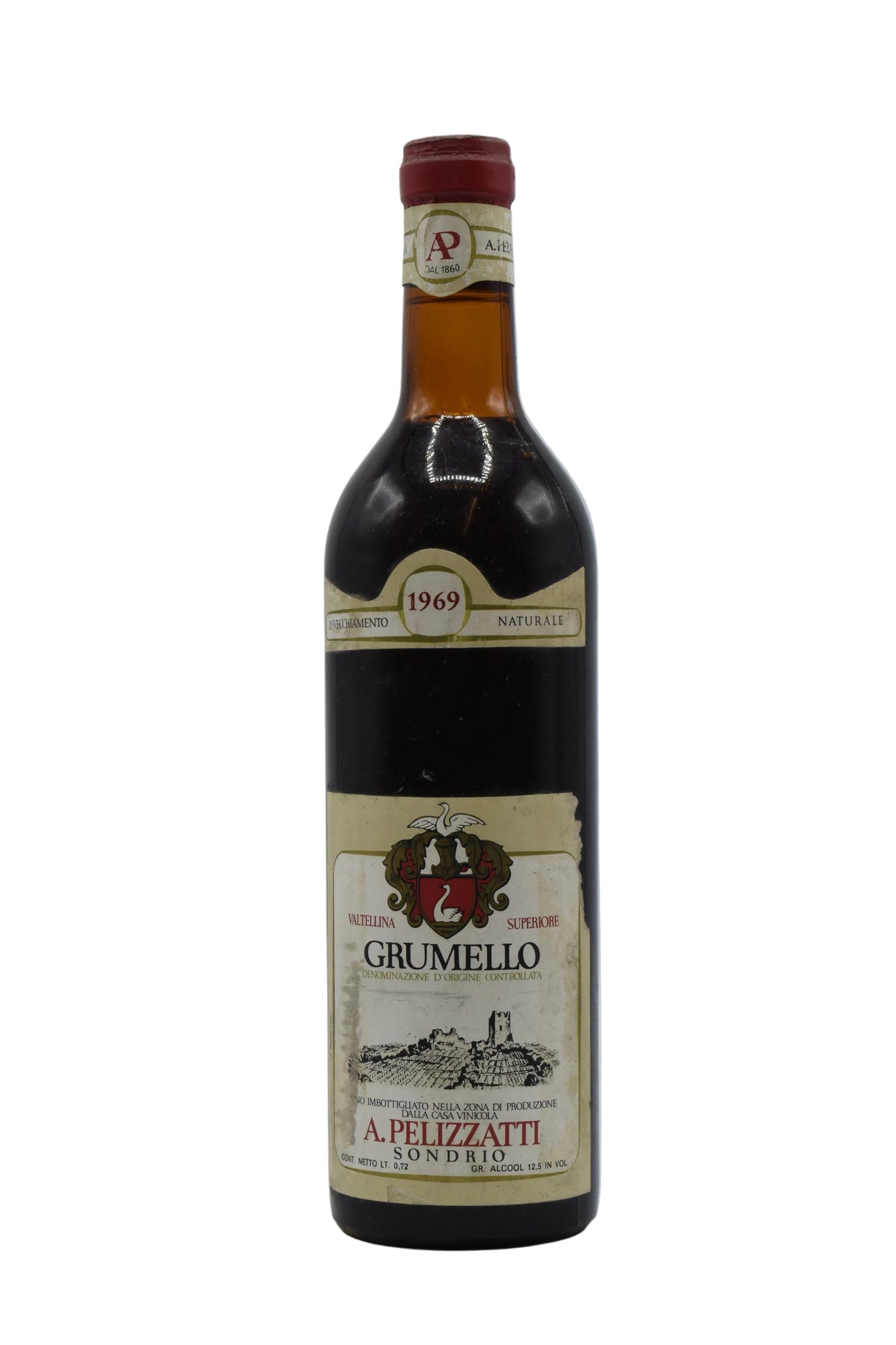 1969 A. Pelizzatti, Valtellina Superiore - Grumello 750ml