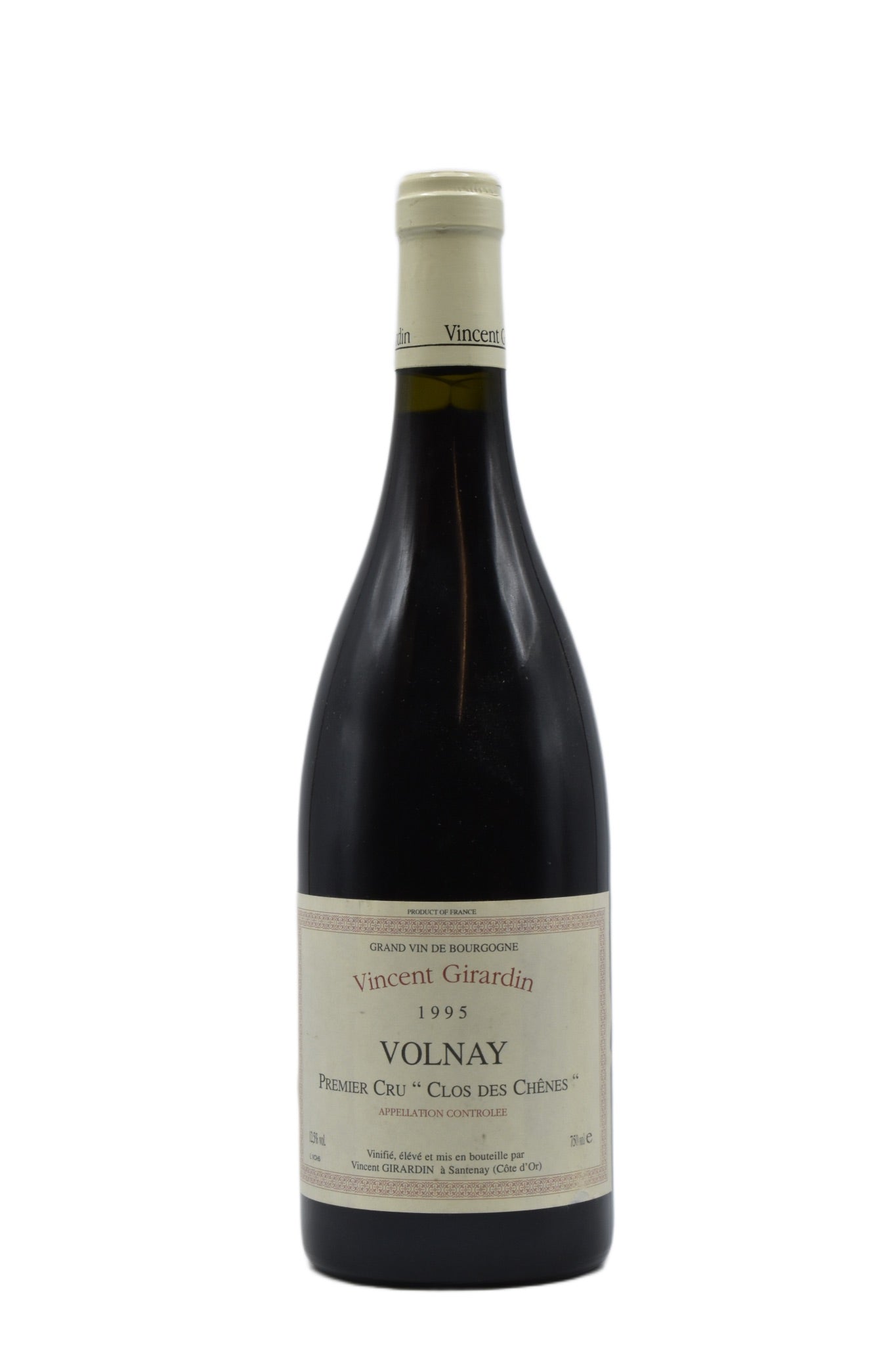 1995 V. Girardin, Volnay 1er Cru Clos des Chenes 750ml - Walker Wine Co.