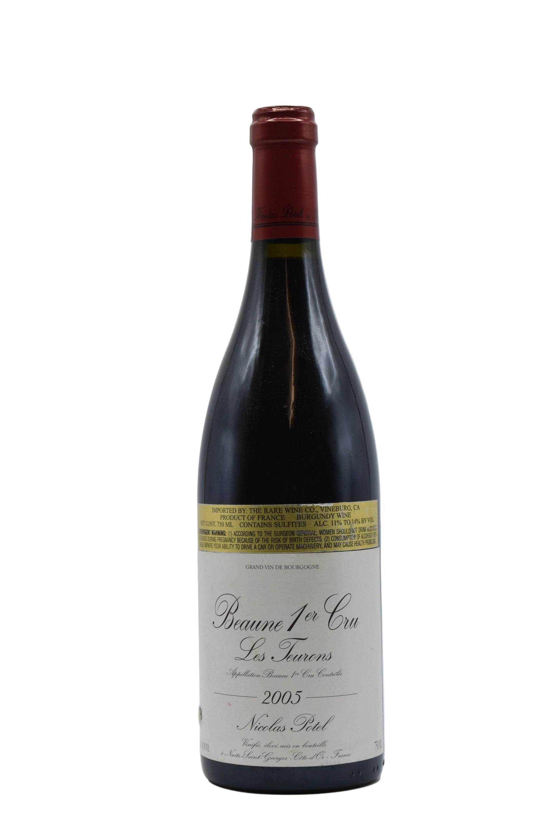 2005 Nicolas Potel, Beaune 1er Cru Les Teurons  750ml - Walker Wine Co.