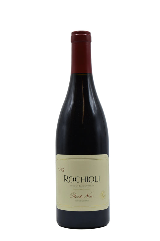 2003 Rochioli Estate, Pinot Noir 750ml - Walker Wine Co.