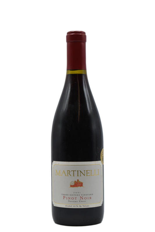 2001 Martinelli, Three Sisters Pinot Noir 750ml - Walker Wine Co.