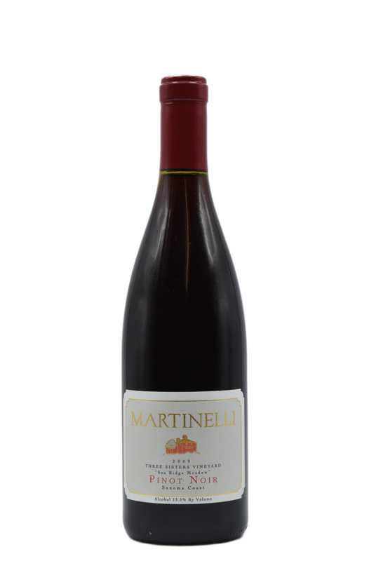 2009 Martinelli, Three Sisters Sea Ridge Meadow Pinot Noir 750ml - Walker Wine Co.