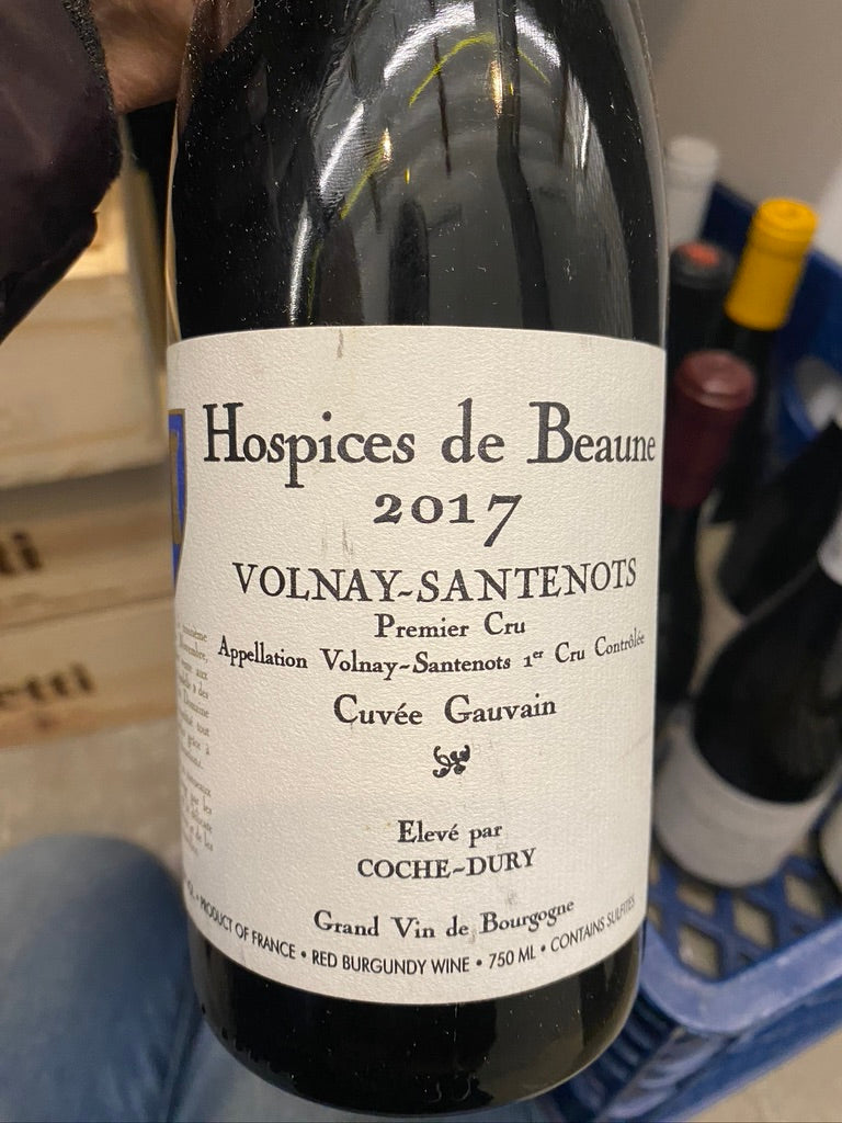 2017 Hospices de Beaune, Volnay Santenots Cuvee Gauvain (Coche-Dury) 1er Cru 750ml - Walker Wine Co.