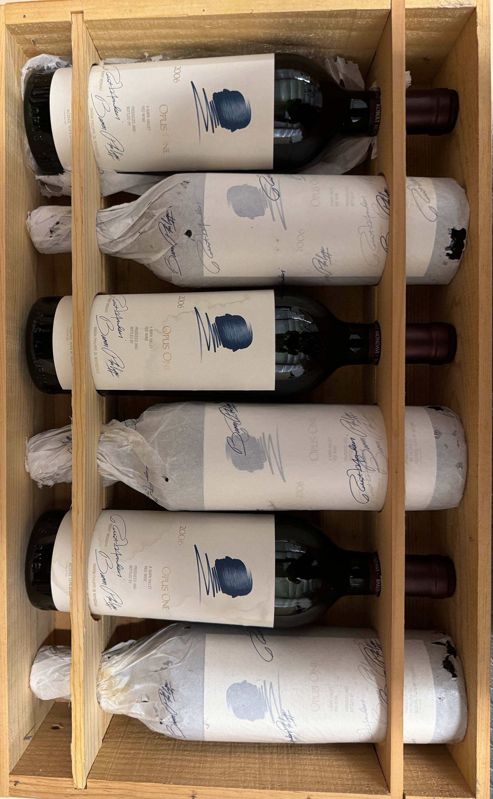 2006 Opus One, Napa Valley 750ml - Walker Wine Co.