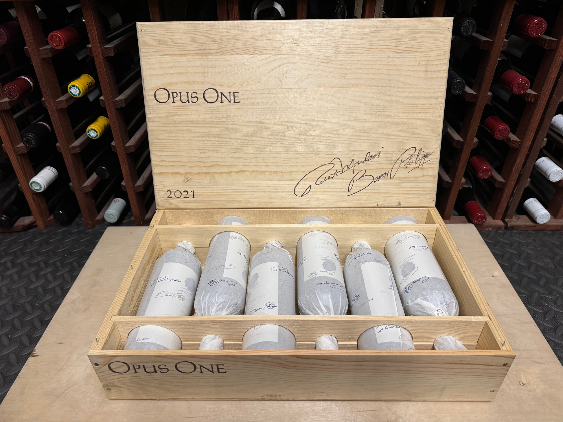 2021 Opus One, Napa Valley 750ml (6 Bottles, owc) - Walker Wine Co.