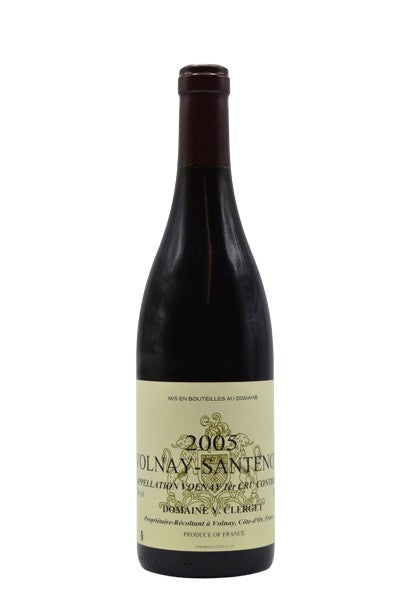 2005 Domaine Y. Clerget, Volnay-Santenots 1er Cru 750ml - Walker Wine Co.
