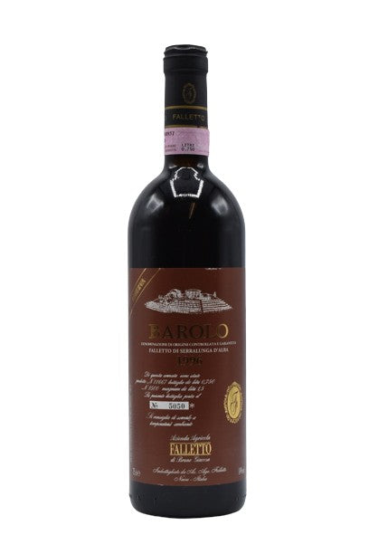 1996 Giacosa, Barolo Le Rocche del Falletto Riserva (red label) 750ml - Walker Wine Co.