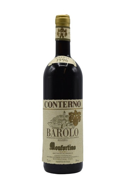 1996 Conterno (Giacomo), Barolo Riserva Monfortino 750ml - Walker Wine Co.