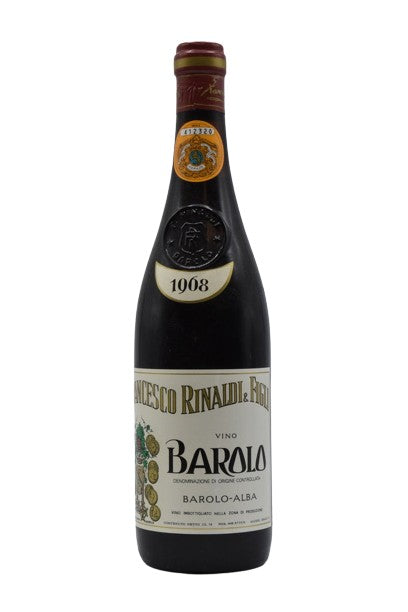 1968 Rinaldi (Francesco), Barolo 750ml - Walker Wine Co.
