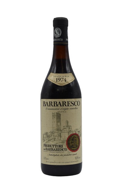 1974 Produttori del Barbaresco,	Barbaresco 750ml - Walker Wine Co.