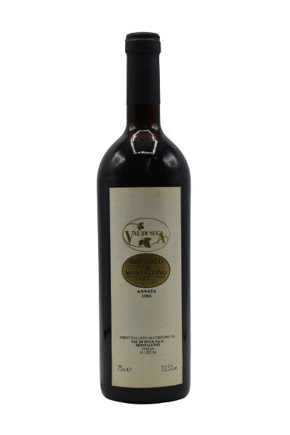1986 Val di Suga, Brunello di Montalcino 750ml - Walker Wine Co.