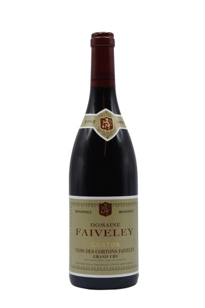 2002 Domaine Faiveley, Corton, Clos des Corton Faiveley Grand Cru	750ml - Walker Wine Co.