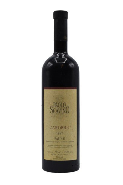 1997 Paolo Scavino, Barolo 'Carbric' 750ml - Walker Wine Co.