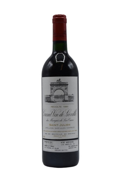 1990 Chateau Leoville Las Cases, Saint Julien 750ml - Walker Wine Co.