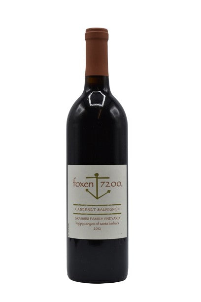 2012 Foxen, 7200 Grassini Family Vineyard Cabernet Sauvignon 750ml - Walker Wine Co.