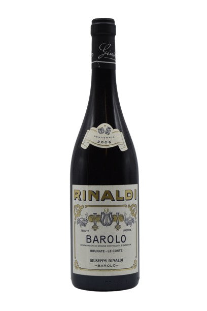 2009 Rinaldi (Giuseppe), Barolo Brunate le Coste 750ml - Walker Wine Co.