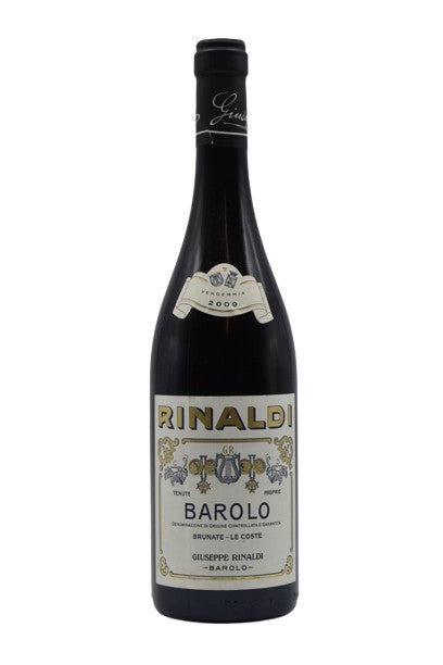 2009 Rinaldi (Giuseppe), Barolo Brunate le Coste 750ml - Walker Wine Co.
